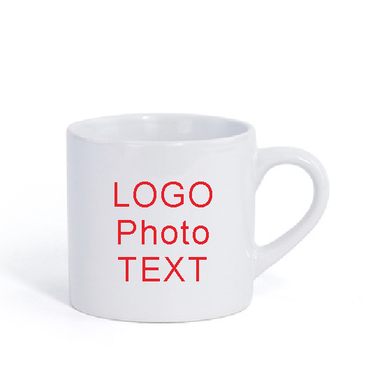 Sublimation Mug White - 175ml küçük kahve kupa DIY LOGO