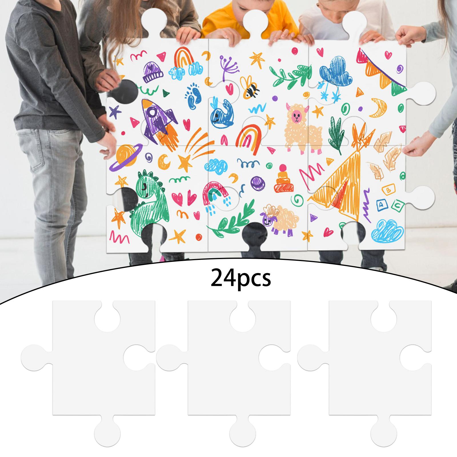Çocuklar ve Yetişkinler İçin D - Puzzle Blank White incelemesi ve fiyatı