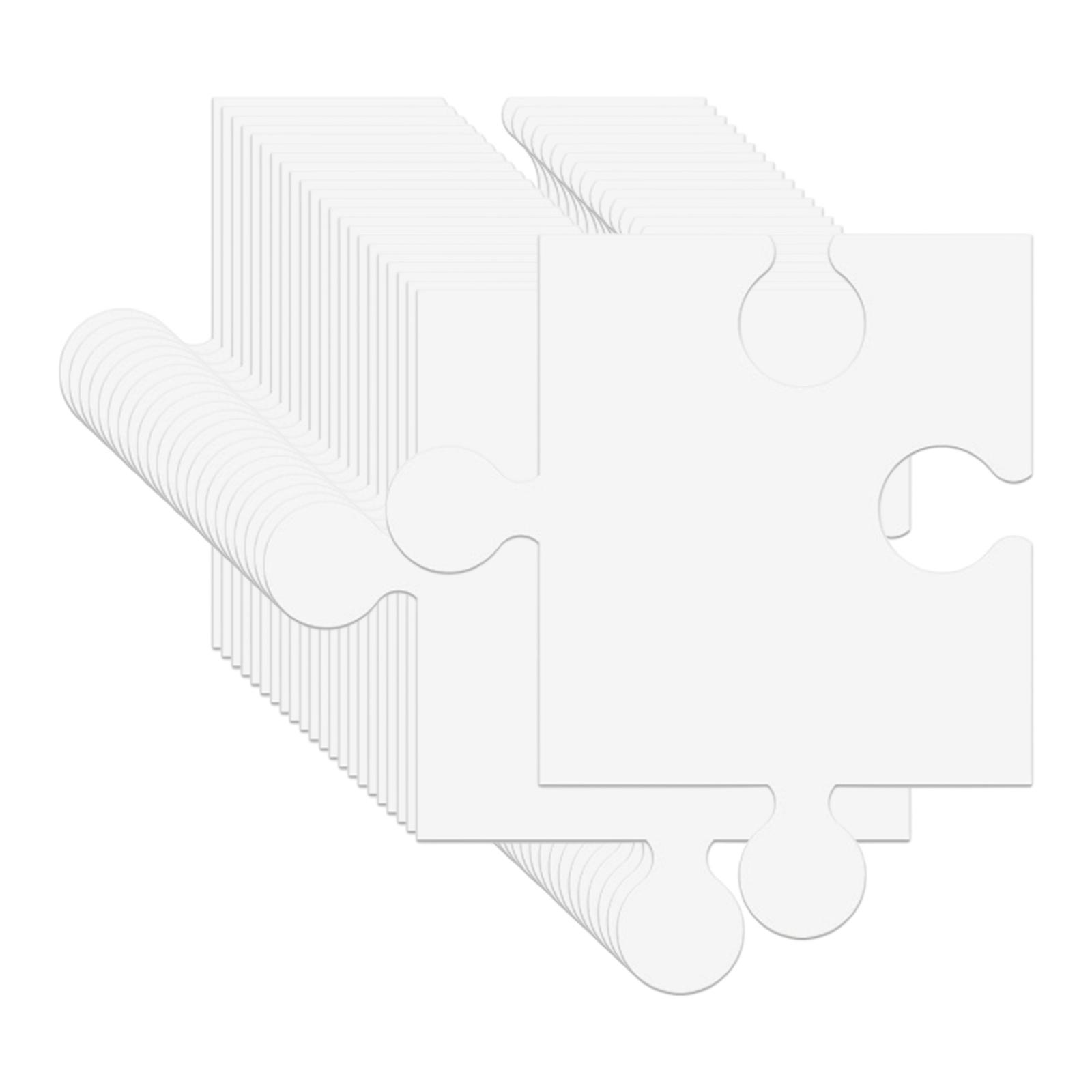 Çocuklar ve Yetişkinler İçin D - Puzzle Blank White incelemesi ve fiyatı