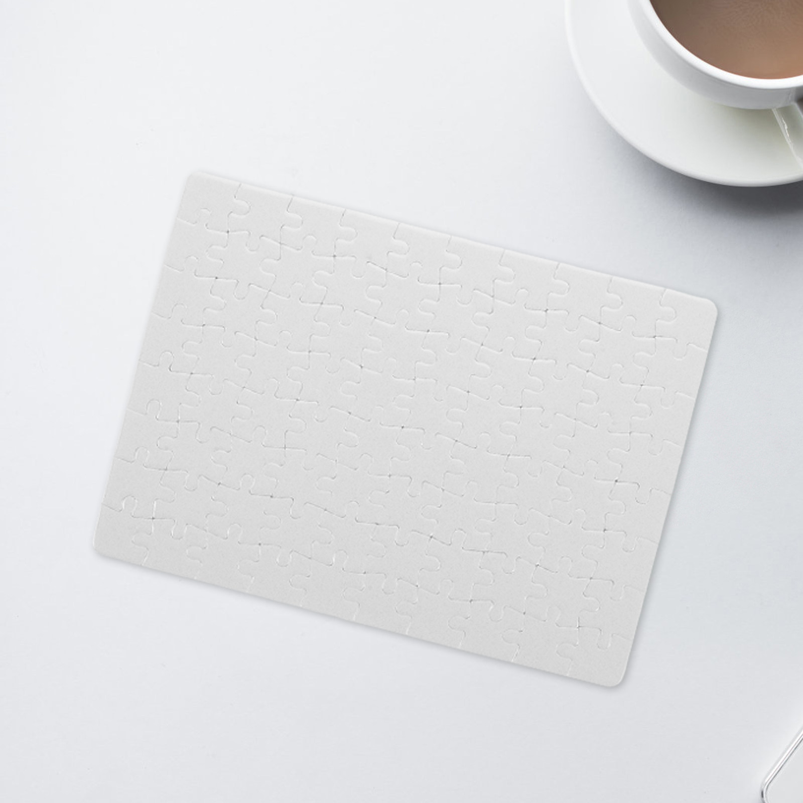 4 Adet Boş Yapboz Parçası, Bey - Puzzle Blank White incelemesi ve fiyatı